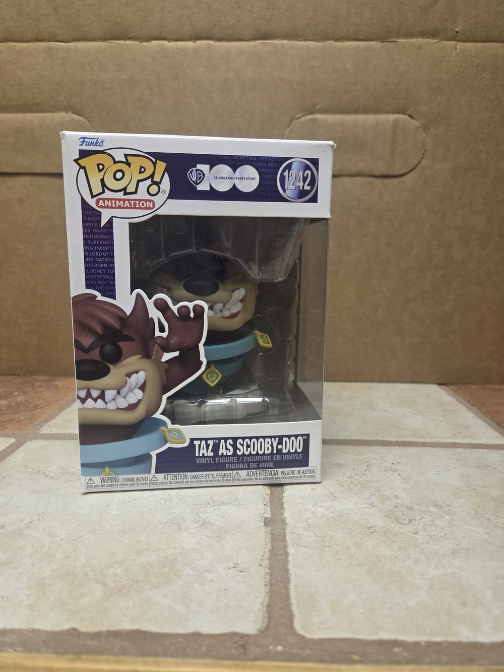 Funko Pop! Animation Taz as Scooby-Doo #1242 - Brown